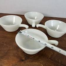 Milk Glass Soup Bowls