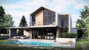 scandinavian modern house plan