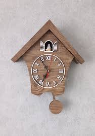 Vintage Wall Cuckoo Clock Wooden Clock