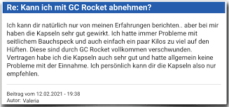 Gc rocket ist einer der angesagtesten fatburner des jahres. Gc Rocket Kapseln Im 4 Wochen Test Anna 83kg Packt Aus 2021