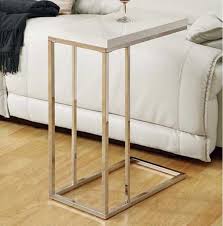 Metal Accent Table White End Tables