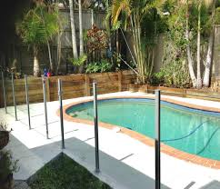 semi frameless glass pool fencing go
