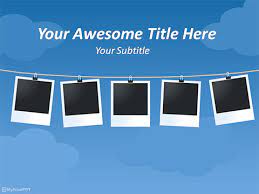free picture frame powerpoint templates