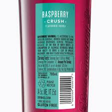 smirnoff raspberry crush flavoured