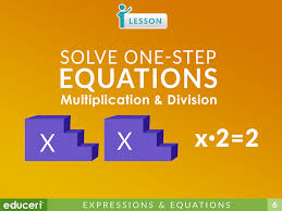 Solve One Step Equations Addition