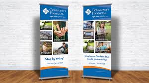community financial rollup banners