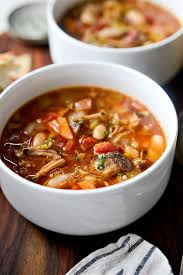 Add diced carrots or peas for extra flavor and a pop of color. White Bean And Smoked Pork Soup Simply Scratch