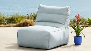 sunbrella outdoor bean bags west elm