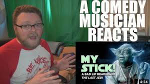 a comedy ian reacts my stick
