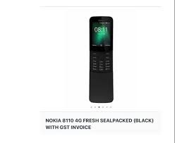 Nokia 8110 4gкнопочный смартфонбабушкофонсмартфон для пожилыхсмартфон для бабушкираритетный телефонраритетkaiosигра змейкаслайдеризогнутый телефонсъёмная. Black Nokia 8110 Rs 3699 Piece Suraj Mobile Point Id 21903103291