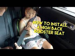 High Back Booster Seat
