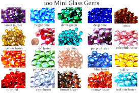 Mini Glass Gems Miniature Vase Fillers