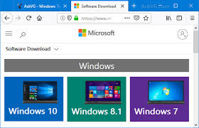Download Windows 7, Windows 8.1 and Windows 10 Offline ISO Files – AskVG