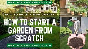 How To Start A Garden From Scratch