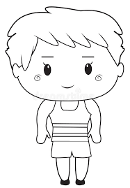 Baby coloring pages are a fun way to celebrate a new baby in your house. Boy Coloring Page Stock Illustrations 5 219 Boy Coloring Page Stock Illustrations Vectors Clipart Dreamstime