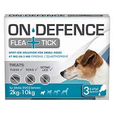 on defence flea and tick spot on