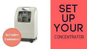 how to set up your oxygen concentrator