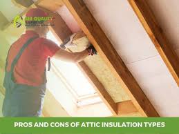 pros and cons of attic insulation types