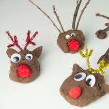 Image result for reindeer dough crafts
