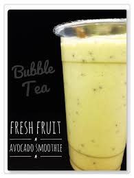 try our fresh avocado smoothie blended