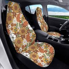 Hippie Fl Seat Cover For Car Full