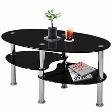 Nidouillet 3 Tier Tempered Glass Table