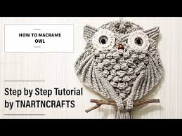 Diy Macrame Owl Wall Hanging Tutorial