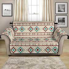 Southwestern Pattern Loveseat Sofa