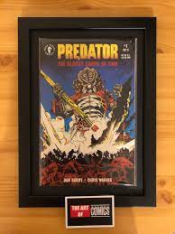 Predator the Bloody Sands of Time 1 Framed Comic Book dark Horse Comics -  Etsy