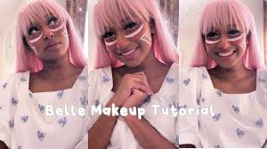 belle cosplay makeup tutorial