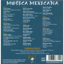 Nosso site fornece recomendações para o download de músicas que atendam aos seus hábitos diários de audição. Musica Mexicana Various Orchestras Enrique Batiz De Various Composers Cd X 8 Chez Melomaan Ref 119252671