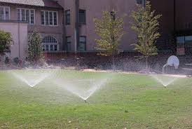 install a home lawn sprinkler system