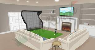 golf simulator at home 9 models to fit