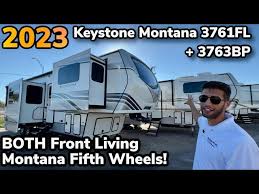 2023 keystone montana 3761fl and 3763bp