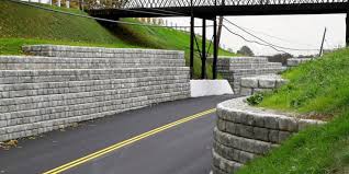 Retaining Walls Save Road And Cemetery