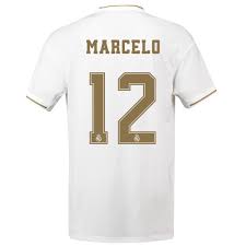 Marcelo 12 Real Madrid Home Jersey 2019 20 Adidas