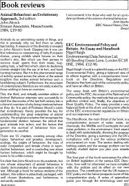 eec environmental policy and britain an essay and handbooknigel eec environmental policy and britain an essay and handbooknigel haigh environmental data services 40 bowling green lane london ec1r one 1984 pound12middot95