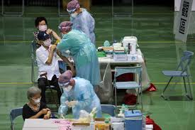 taiwan s covid 19 cases fall to month
