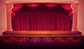 Theatre Stage Vector Art Icons And