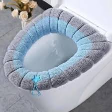 Toilet Seat Cover Blue Konga