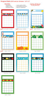 Shapes Etc Progress Pads Notepad Tablet That Features 5x5