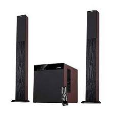 f d t400x full wooden 2 1 tower speaker