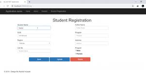 registration form in asp net with