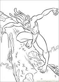 You can use our amazing online tool to color and edit the following tarzan coloring pages. Tarzan 54 Coloring Page For Kids Free Tarzan Printable Coloring Pages Online For Kids Coloringpages101 Com Coloring Pages For Kids
