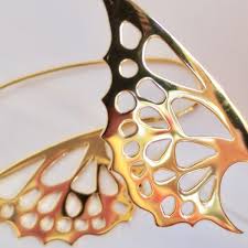 Avarium Earring Gold Plated Handmade