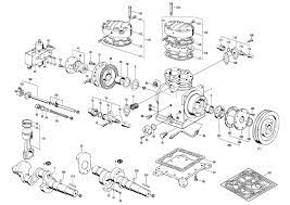 open type piston compressors 2t 2 to 6f