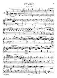 無料楽譜】クーラウ「3つのソナチネ 第1番 ハ長調 Op.20-1」