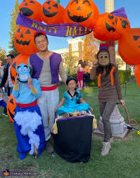 jasmine with magic carpet costume