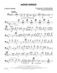 Mood Indigo Alternate Trombone By Mark Taylor Jazz Ensemble Digital Sheet Music