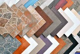 por types of tile for floors walls
